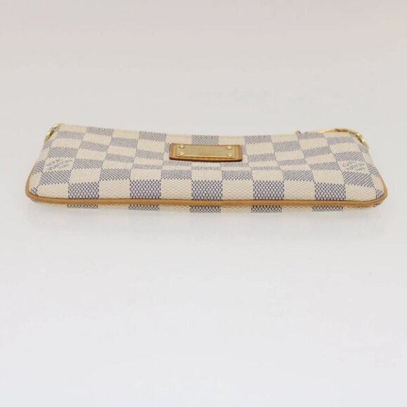 LOUIS VUITTON Damier Azur Pochette Mira MM Accessory Pouch - Picture 6 of 16